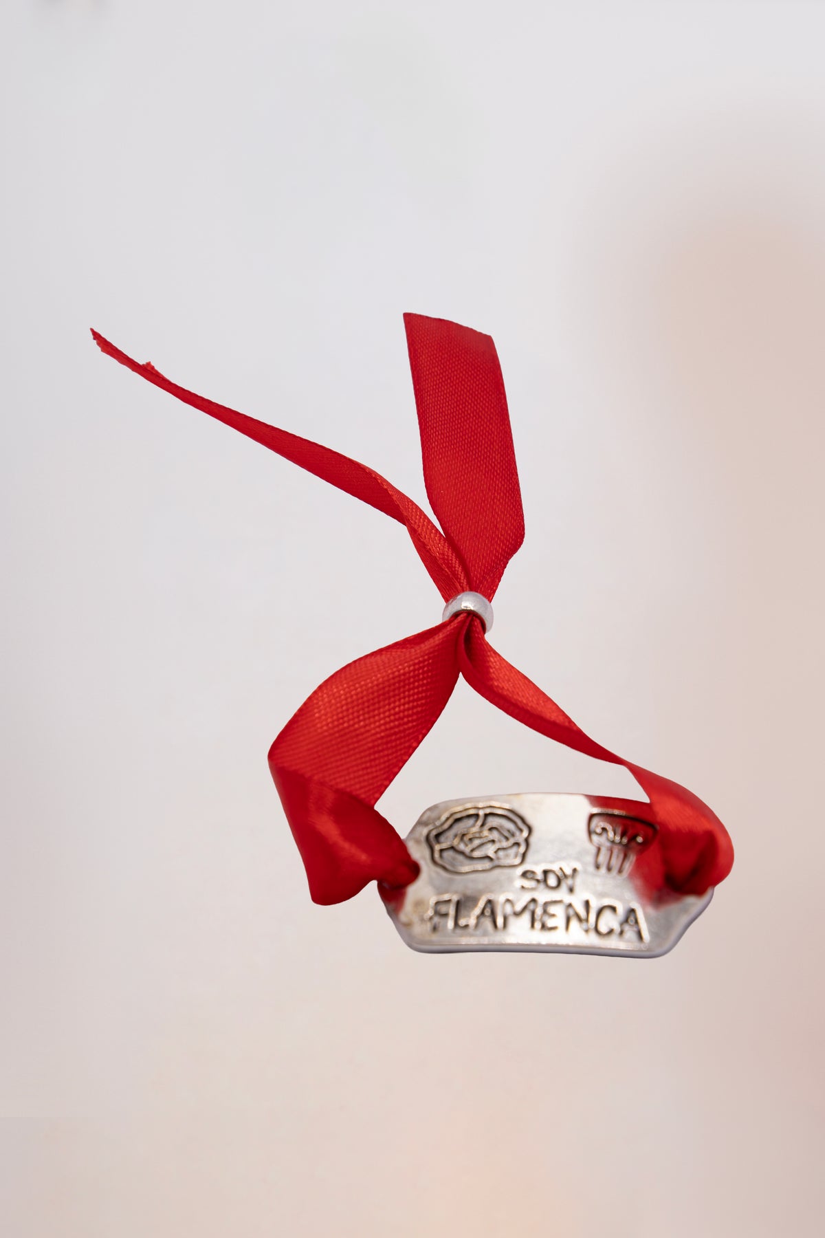 Pulsera de lazo "Soy flamenca"