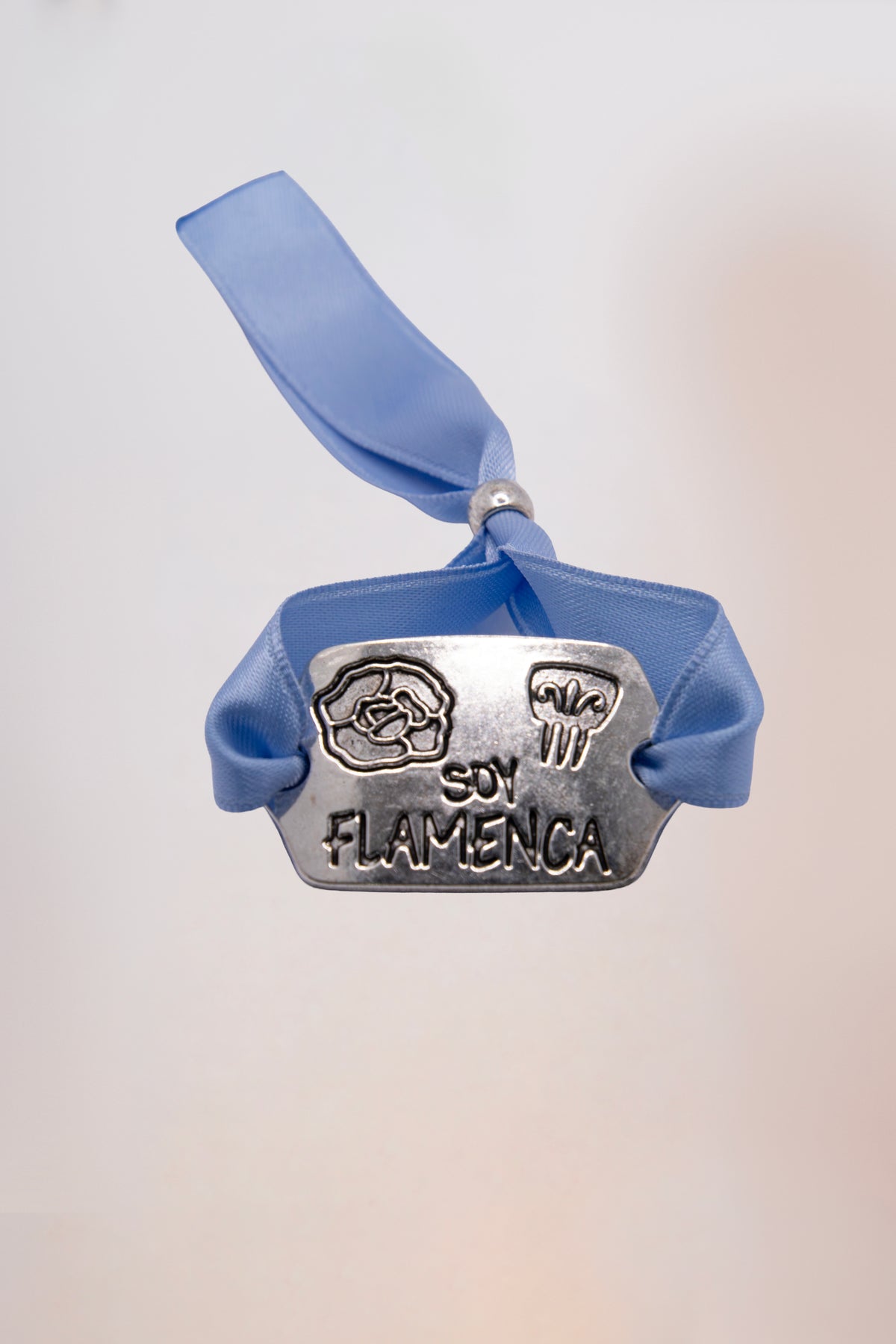 Pulsera de lazo "Soy flamenca"
