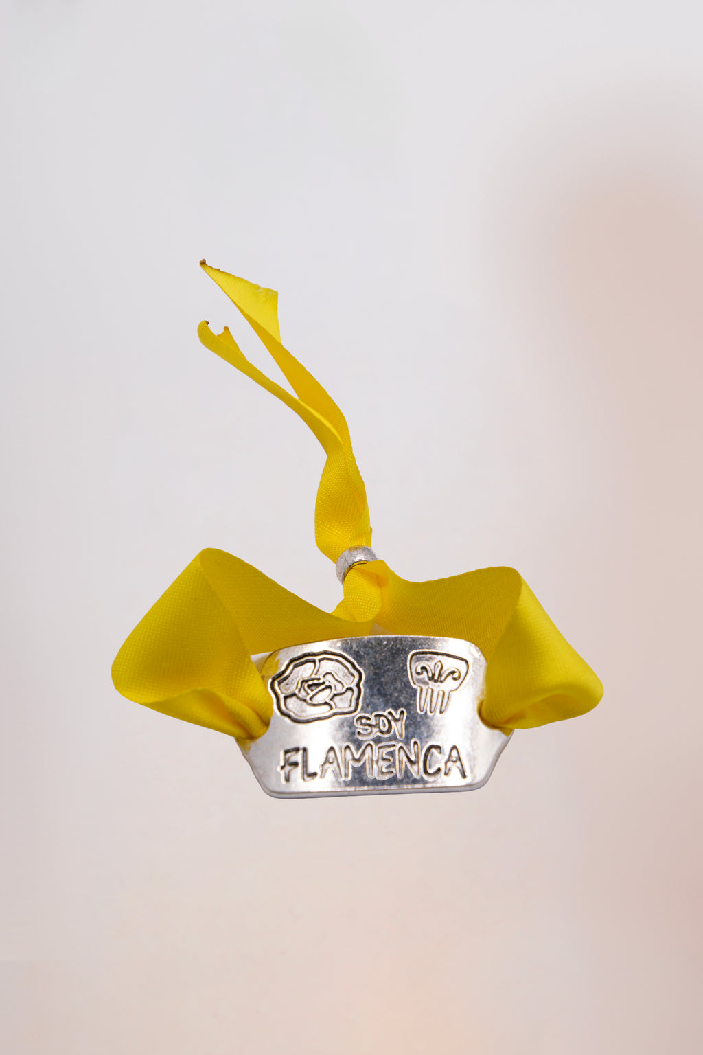 Pulsera de lazo "Soy flamenca"