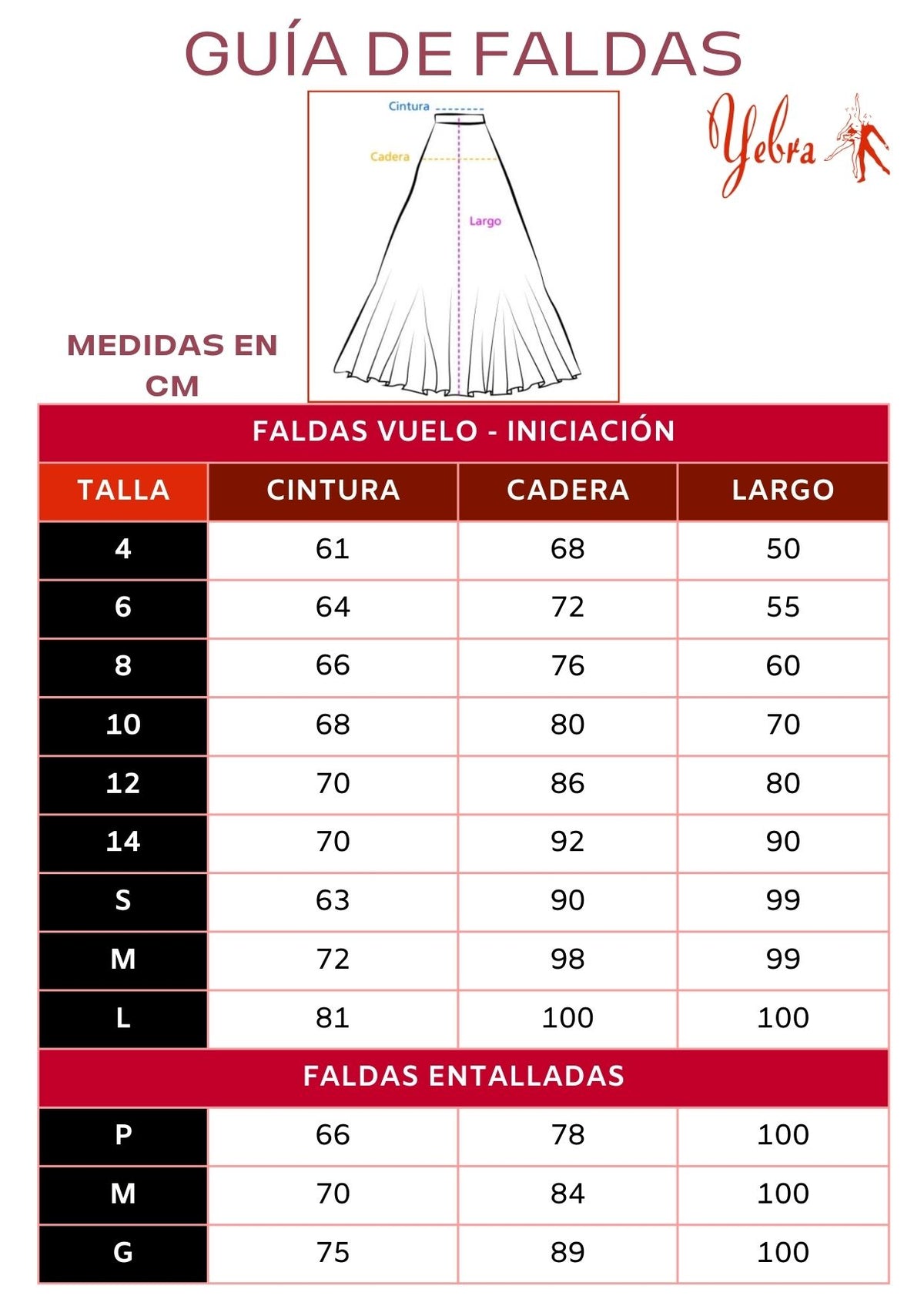 Falda de flamenco con fajín Macarena