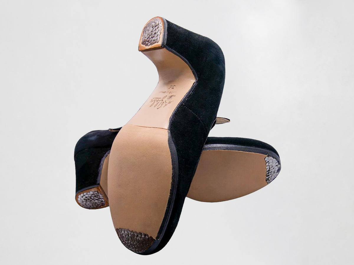 Zapatos Flamenco Profesionales Piel