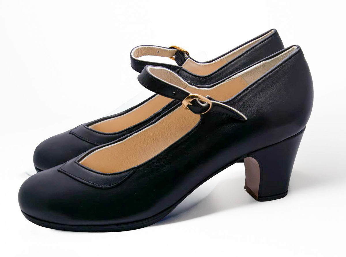 Zapatos Flamenco Profesionales Piel